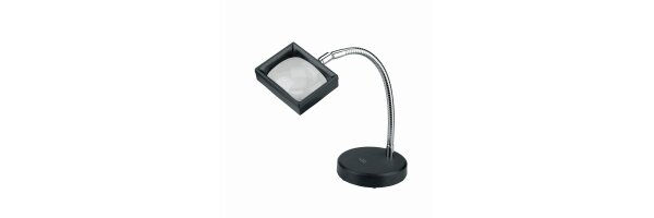 Stand magnifiers and magnifying lamps