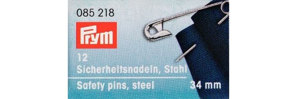 Steel safety pins