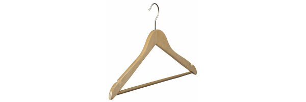 Hanger made of lotus wood
