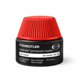 Staedtler Lumocolor® permanent marker refill station 488 50 red