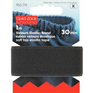 Prym Soft top elastic 30 mm black (1 m)