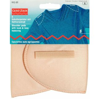 Prym Shoulder pads Set-in with hook and loop fastening flesh S (2 pcs)