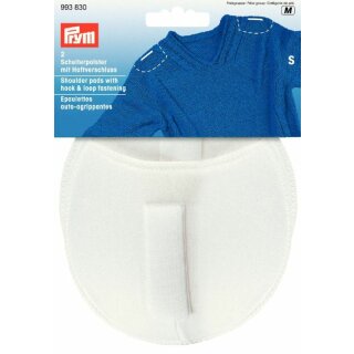Prym Shoulder pads Raglan with hook and loop fastening white S (2 pcs)
