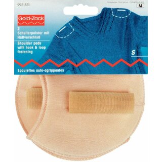 Prym Shoulder pads Raglan with hook and loop fastening flesh S (2 pcs)