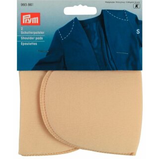 Prym Shoulder pads Set-in without hook and loop fastening flesh S (2 pcs)