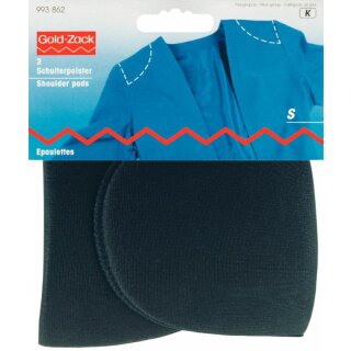 Prym Shoulder pads Set-in without hook and loop fastening black S (2 pcs)