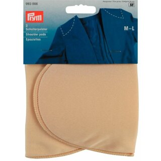 Prym Shoulder pads Set-in without hook and loop fastening flesh M - L (2 pcs)