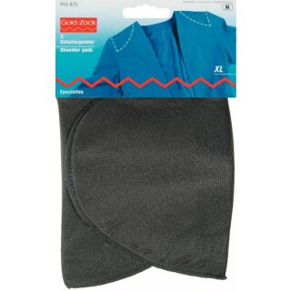 Prym Shoulder pads Set-in without hook and loop fastening black XL (2 pcs)