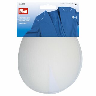 Prym Shoulder pads Raglan without hook and loop fastening white M - L (2 pcs)