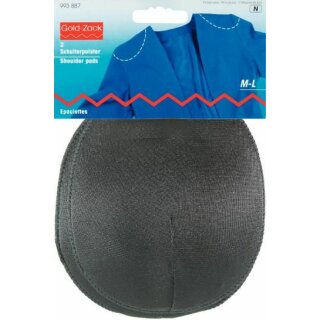 Prym Shoulder pads Raglan without hook and loop fastening black M - L (2 pcs)