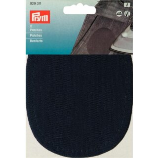 Prym Patches CO for ironing 10 x 14 cm navy blue (2 pcs)