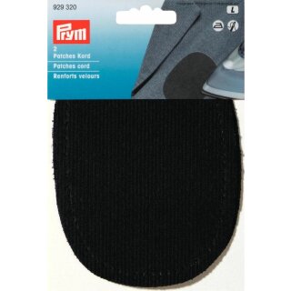 Prym Patches Cord for ironing 10 x 14 cm black (2 pcs)