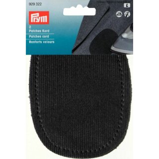 Prym Patches Cord for ironing 10 x 14 cm grey (2 pcs)