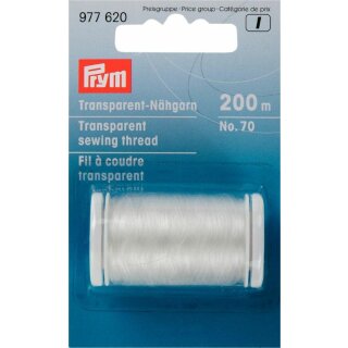 Prym Sewing thread transparent light (200 m)