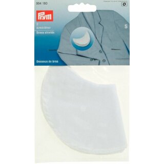 Prym Dress Shields Size S white 100 % Cotton (2 pcs)