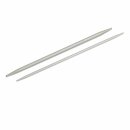 Prym Straight cable-stitch pins alu 2.50 + 4.00 mm pearl-grey (2 pcs)