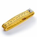 Prym Centimètre Profi avec oeillet 150cm/cm jaune/jaune (1 pce)