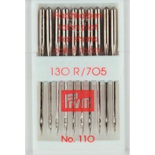 70-100 Prym Agujas para máquina de coser estándar color plata 130/705 3,0 x 0,3 x 0,3 cm acero 10 agujas para máquina de coser 154110 