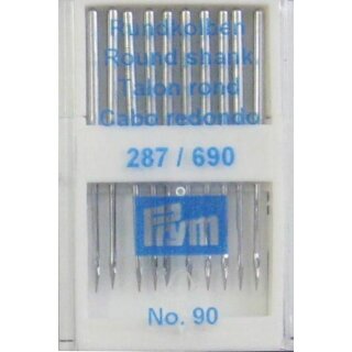 Prym Sewing Machine Needles Sys. 287(690) Standard 14/90 (10 pcs)