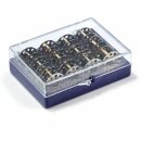 Prym Boîte de rangement avec 12 canettes CB en métal (1 pce)