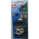 Prym Cover Buttons without tool brass 19 mm silver col (5...
