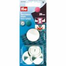 Prym Cover Buttons without tool brass 29 mm silver col (3...