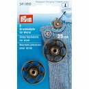 Prym Sew-On Snap Fasteners for wool 25 mm antique brass...