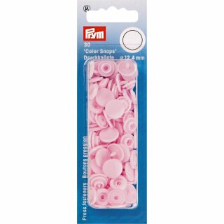 Prym NF Druckkn Color Snaps rotondi 12,4mm rosa (30 pezzi)