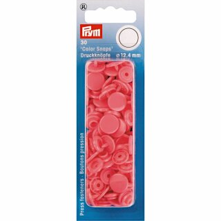Prym Non-sew ColorSnaps 12.4 mm raspberry pink (30 pcs)