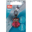 Prym Fashion Zipper puller for children Owl brown/pink (1...