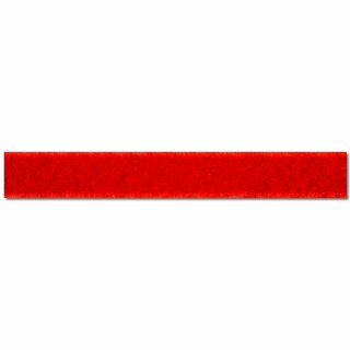 Prym Flauschband zum Annähen 20 mm rot (25 m)