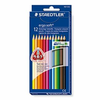 Staedtler ergosoft® 157 (box with 12 sorted colors)
