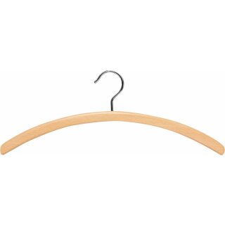 Cloakroom hangers (45 cm / 30 mm) beech wood nature