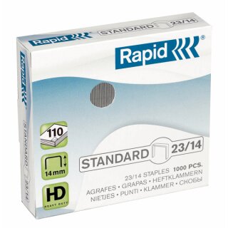 Rapid Staples Standard 23/14mm 1M G