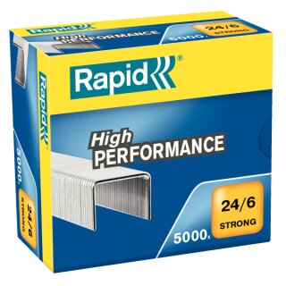 Rapid Agrafes 24/6mm 5M G Strong