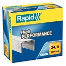 Rapid Staples 24/6mm 5M G Strong