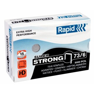 Rapid Agrafes 73/6mm 5M G SuperStrong