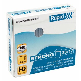Rapid Staples 23/10mm 1M G Strong