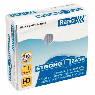 Rapid Staples 23/24mm 1M G Strong