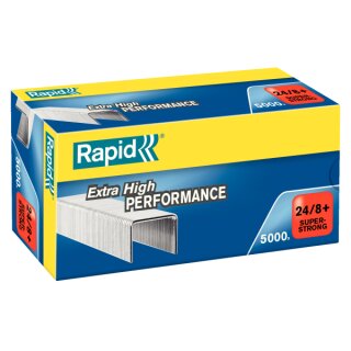 Rapid Staples 24/8+ 5M G SuperStrong