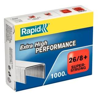 Rapid Staples 26/8+ 1M G SuperStrong
