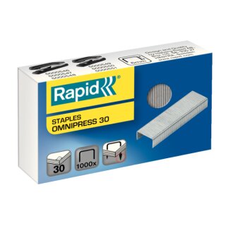 Rapid Staples Omnipress 30 1000pcs