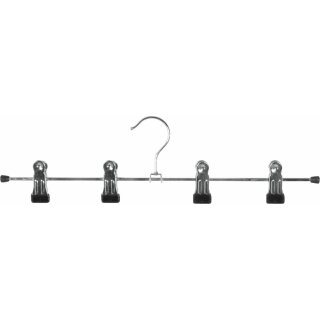Hanger with 4 clips 5,5 cm