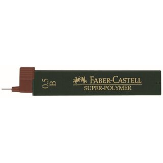 Faber-Castel mine Super Polymer 0,5 mm H (12 pièces)