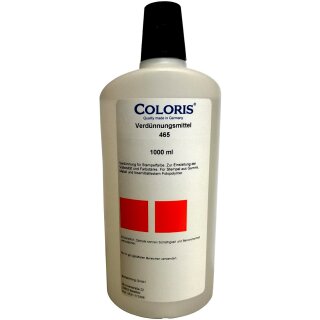 Coloris Verdünnungsmittel No. 465 für Berolin-Ariston P (1 Liter)