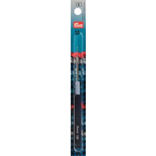 Prym Garn-Häkelnadeln KST-Griff Stahl 1,00 mm silberfarbig