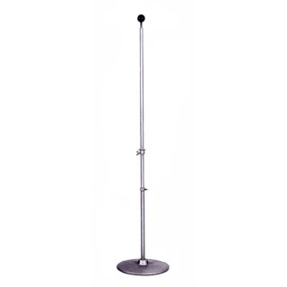 Bust stand on base height adjustable