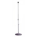 Bust stand on base height adjustable