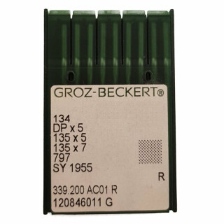 Groz-Beckert Aiguilles pour machine à coudre DBXK5 KK/1738KK FG Nm 70 (100 pce)