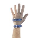 Chainex 3-Finger-chainmail safety glove 1 (XS 6-6,5)